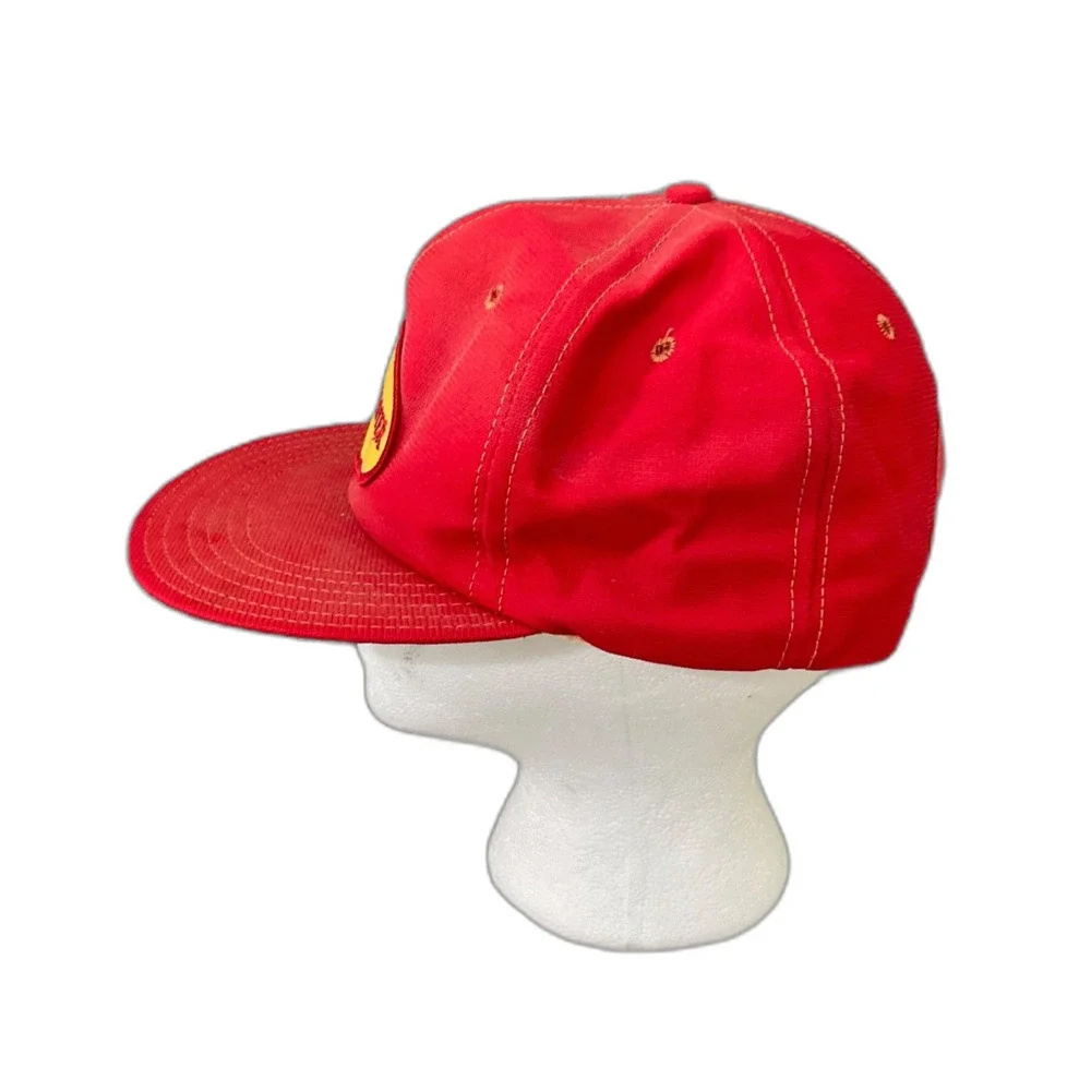 Vintage Winchester Snapback Hat Cap Red USA 80s OS